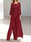Trousers Set | Sleeveless Top, Long Sleeve Jacket 6