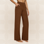 Trousers | High Waist Elastic Band, Side Pockets 8