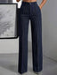 Trousers | High Waist, Pinstripe Detail 1