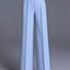 Women's High-Waisted Straight-Leg Trousers with Slant Pockets