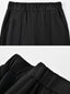 Women's High-Waisted Straight-Leg Trousers with Slant Pockets