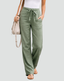 Trousers | Wide Leg Cut, Adjustable Waist Tie 5