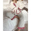Two-Piece Set | Ruffle Trim, Button-Front Top 2