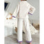 Two-Piece Set | Ruffle Trim, Button-Front Top 7