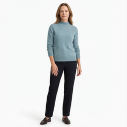 Women's Crew Neck Knit Sweater
