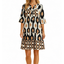 Women’s Printed Pattern Midi Dress