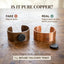 Vera's Bracken Copper Cuff Bracelet - Elegant Handcrafted Cuff Bracelets for Women, Adjustable for Comfort and Style 3