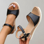Wedge Sandals | Orthopaedic Sole, Adjustable Straps 1
