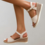 Wedge Sandals | Orthopaedic Sole, Adjustable Straps 3