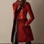 Women’s Double Breasted Winter Coat with Pockets
