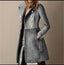 Women’s Double Breasted Winter Coat with Pockets