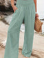 Wide Leg Pants | Linen Fabric, Relaxed Fit 8