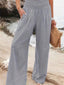 Wide Leg Pants | Linen Fabric, Relaxed Fit 9