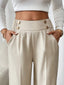 Wide Leg Pants | Tailored High Waist, Flowing Silhouette 3
