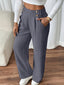 Wide Leg Pants | Tailored High Waist, Flowing Silhouette 5