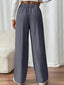 Wide Leg Pants | Tailored High Waist, Flowing Silhouette 6