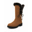 Winter Boots | Fur-Trimmed Top, Knee-High Lace-Up Design 4