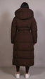 Winter Coat | Long Padded Silhouette, Hooded Design 2