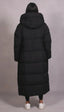 Winter Coat | Long Padded Silhouette, Hooded Design 3