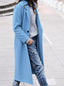 Winter Coat | Oversized Fit, Knee-Length, Lapel Collar 4
