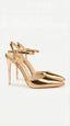 Women’s Ankle Strap Stiletto Heels with Pointed Toe