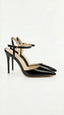 Women’s Ankle Strap Stiletto Heels with Pointed Toe