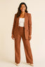 Women’s Blazer and Wide-Leg Trousers Set