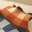 Women’s Checkered Long-Sleeve Turtleneck Sweater