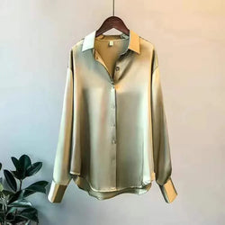 Women’s Classic Long Sleeve Button Blouse