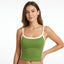Women’s Cropped Cami Top with Contrast Trim