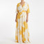 Women’s Floral V-Neck Maxi Dress