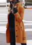 Women’s High-Collar Winter Trench Coat