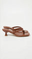 Women’s Kitten Heeled Slip-On Sandals