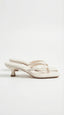 Women’s Kitten Heeled Slip-On Sandals
