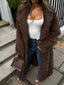 Women’s Long-Length Faux Fur Coat