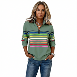 Women’s Long-Sleeve Quarter-Zip Top
