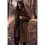 Women’s Long Hooded Teddy Coat