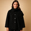 Women’s Long Open-Front Winter Coat