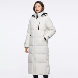 Women’s Long Parka with Hood
