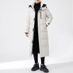 Women’s Long Parka with Hood