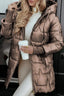 Women’s Long Quilted Hooded Jacket