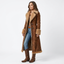 Women’s Long Shearling-Style Winter Coat