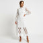 Women’s Long Sleeve Lace Midi Dress