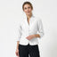 Women’s Long Sleeve Stand Collar Button Blouse