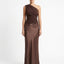 Women’s One-Shoulder Fitted Maxi Dress