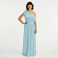 Women’s One-Shoulder Ruched Maxi Dress