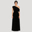 Women’s One-Shoulder Ruched Maxi Dress