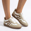 Women’s Panelled Lace-Up Everyday Sneakers