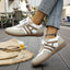 Women’s Panelled Lace-Up Everyday Sneakers
