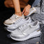 Women’s Platform Lace-Up Casual Sneakers